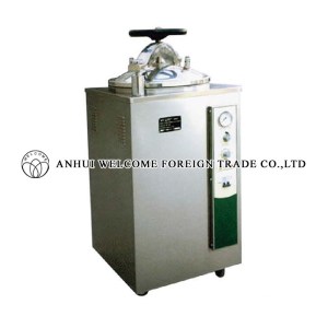 AH137 Vertical Pressure Steam Sterilizer (hand round automatic)
