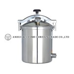 Portable Pressure Steam Sterilizer, electric or LPG heated, new type, YX-HM
