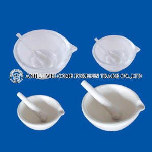 AH233 Mortar With Pestle (Glass and Ceramic)