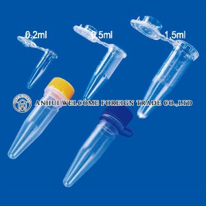 AH245 Micro Centrifuges Tubes(0.2ml, 0.5ml, 1.5ml); Micro Centrifuge Tubes with Screw Cap