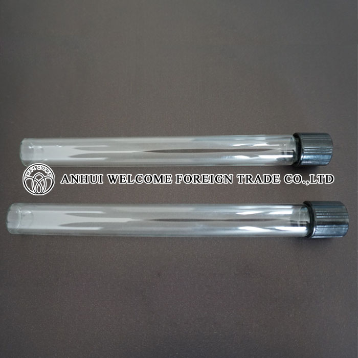 Flat Bottom Glass Screw Test Tubes with Bakelite&nbsp;Cap