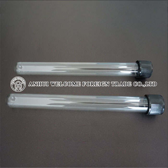 Round Bottom Glass Screw Test Tubes with Bakelite&nbsp;Cap